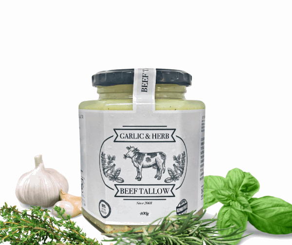 Garlic & Herb Beef Tallow