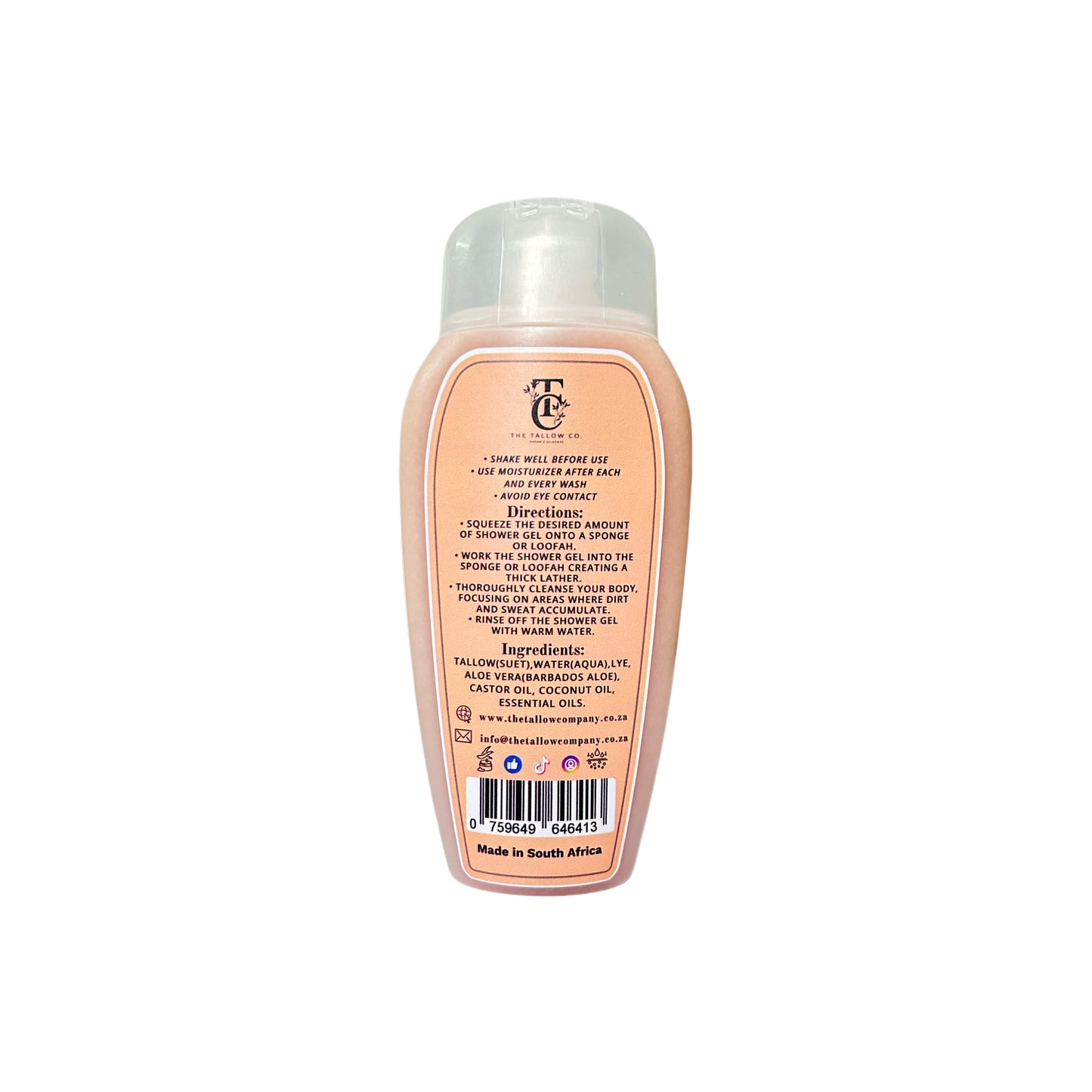 Tallow Shower Gel | The Tallow Co.