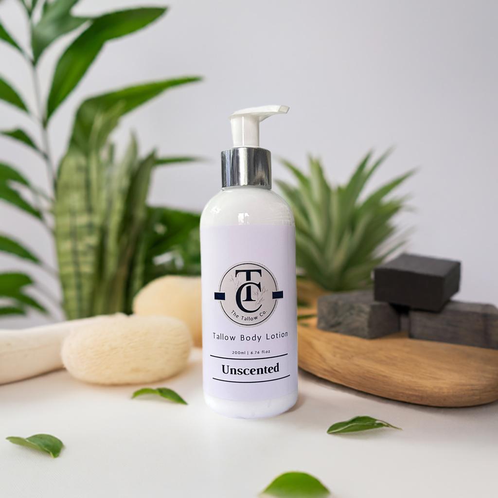 Tallow Hand & Body Lotion - Unscented - The Tallow Co.