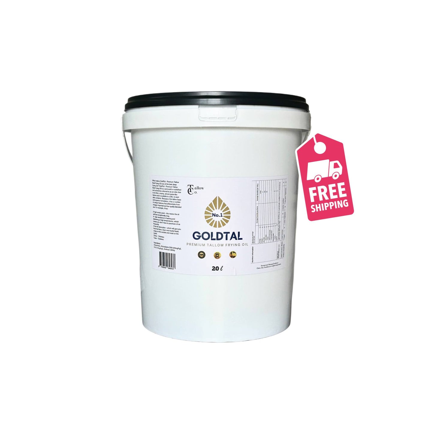 GoldTal Beef Tallow | The Tallow Co.