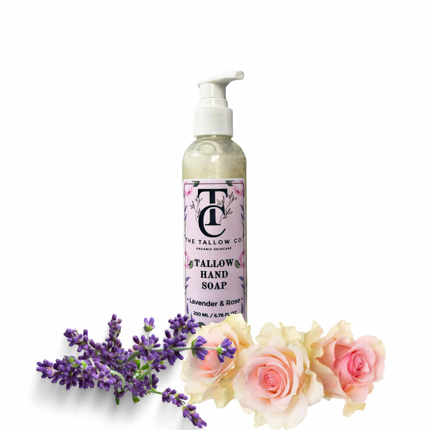 Lavender & Rose Tallow Hand Wash | The Tallow Co.
