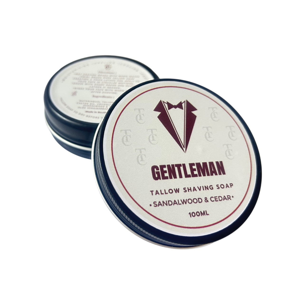 Tallow Shaving Soap - Sandalwood & Cedar