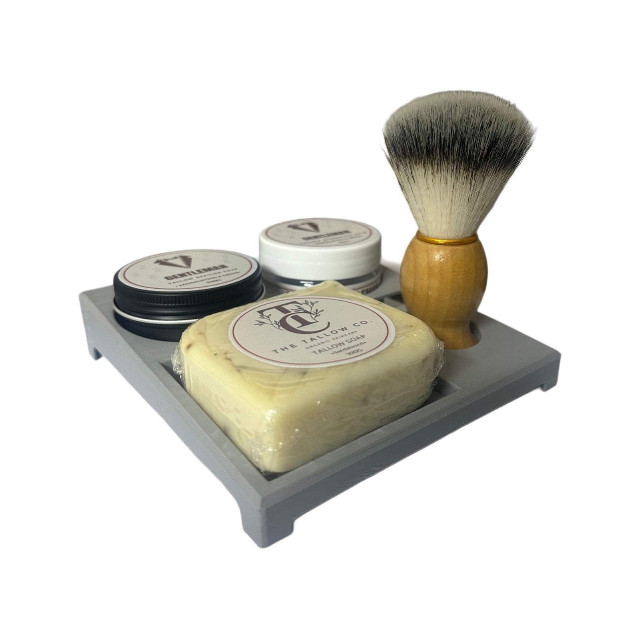 The Tallow Co. Sandalwood & Cedar Shaving Collection