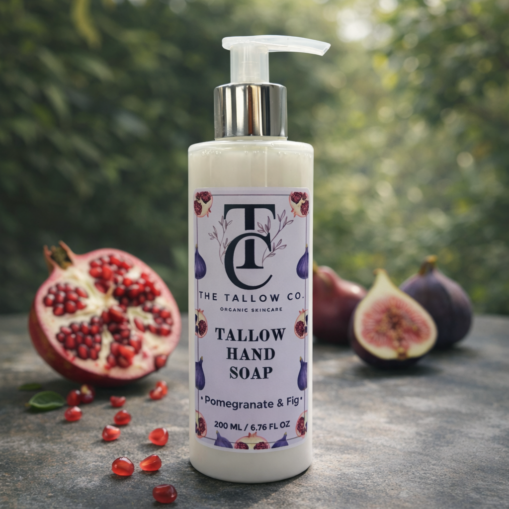 The Tallow Co. Tallow Hand Wash Pomegranate & Fig 2