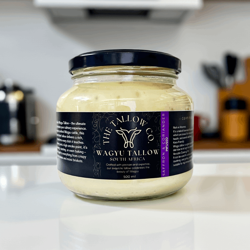 Saffron & Coriander Infused Wagyu Tallow 500ml