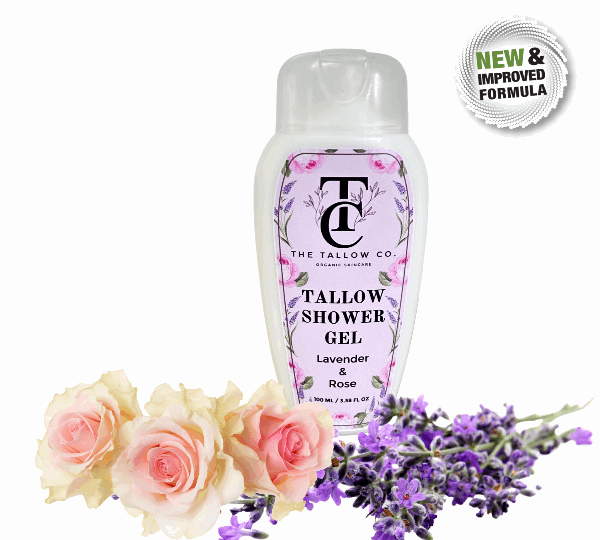 Lavender and Rose Shower gel