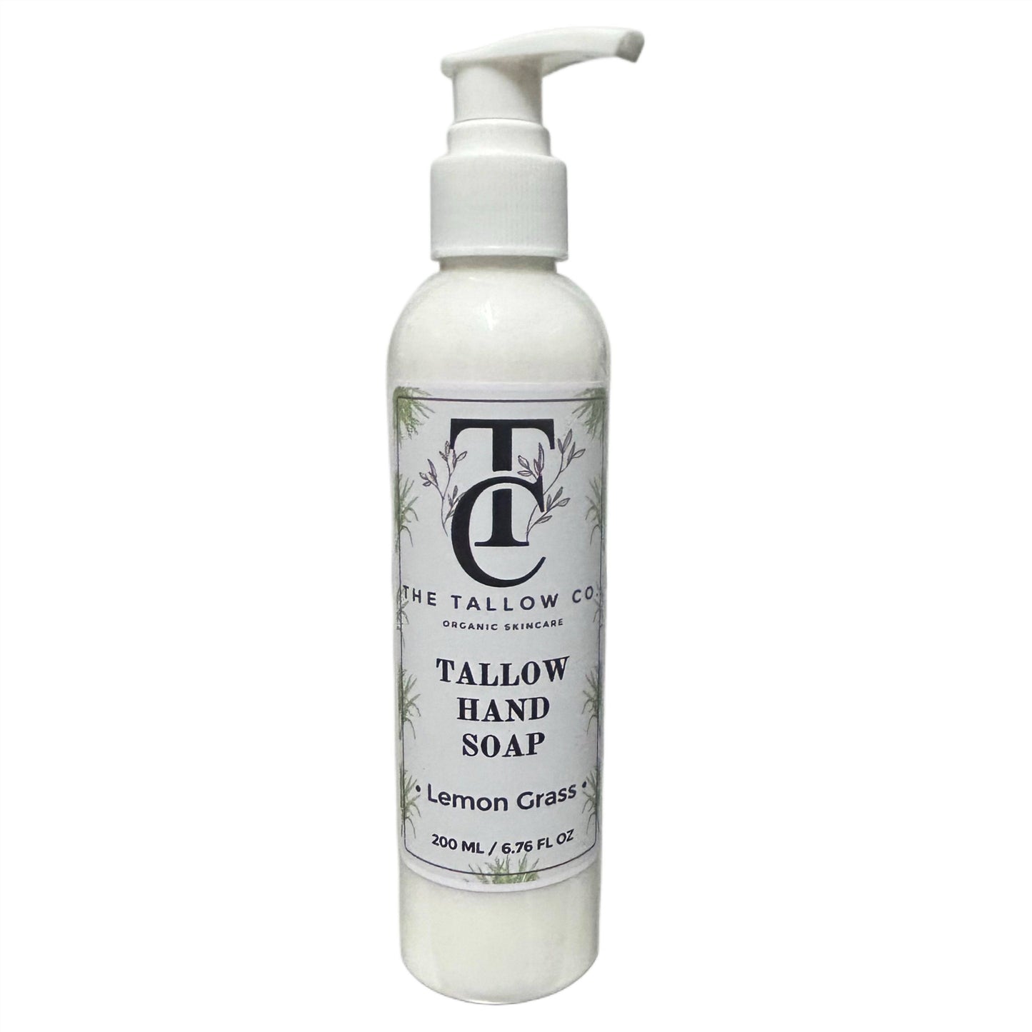 Tallow Liquid Hand Soap - Lemon Grass | The Tallow Co.
