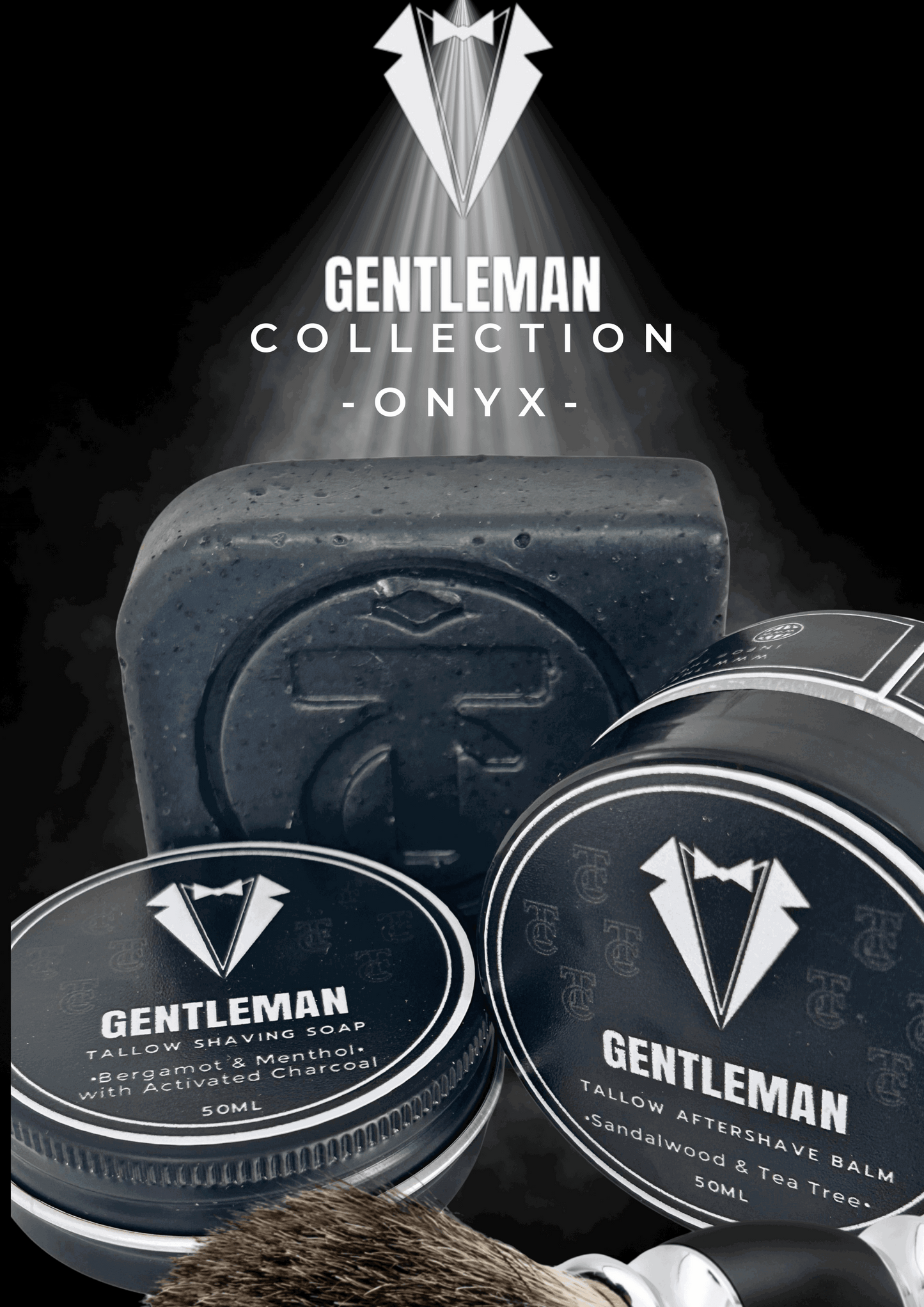 Gentleman Tallow Shaving Collection -ONYX- - The Tallow Co.