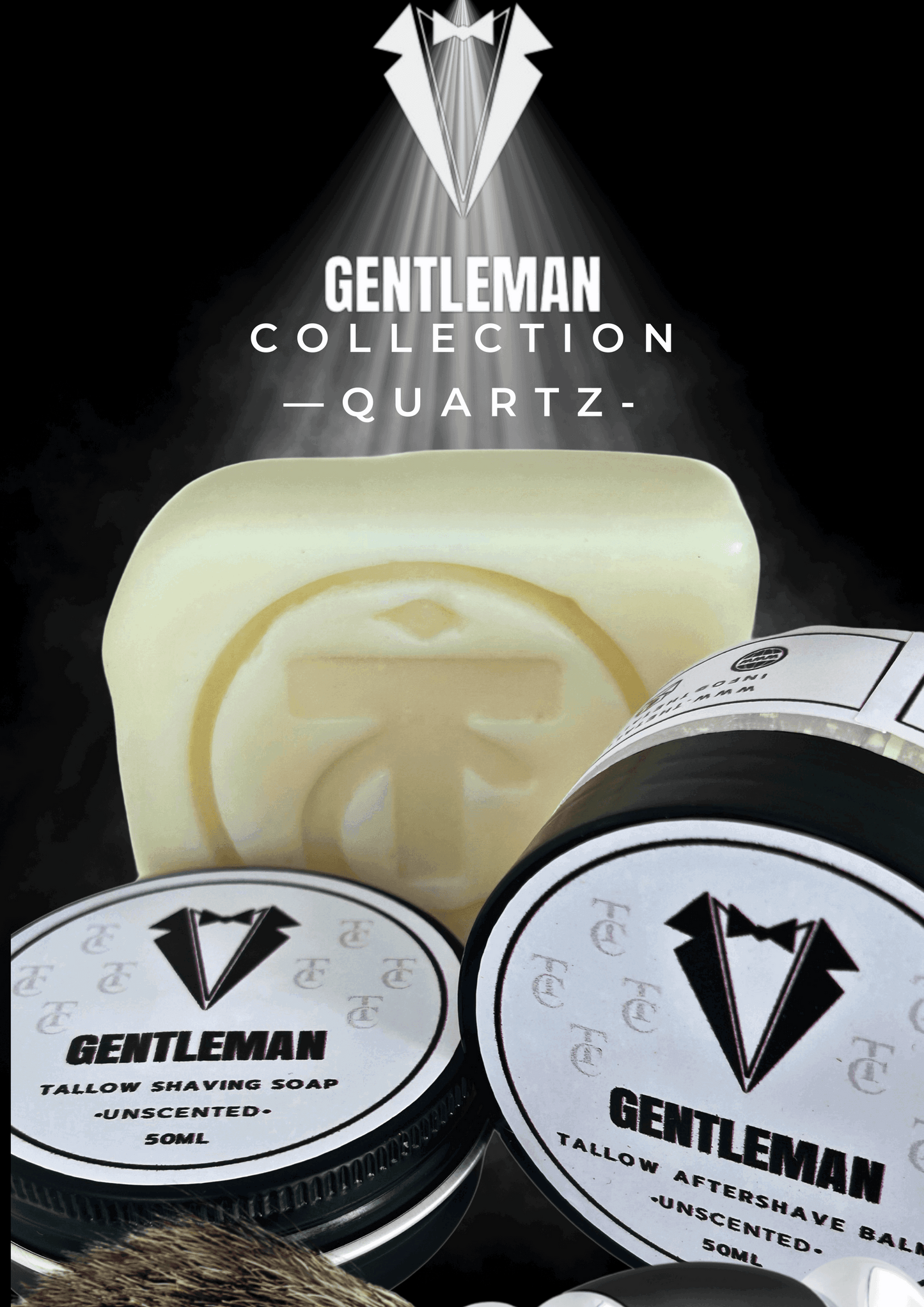 Gentleman Tallow Shaving Collection -QUARTZ- - The Tallow Co.