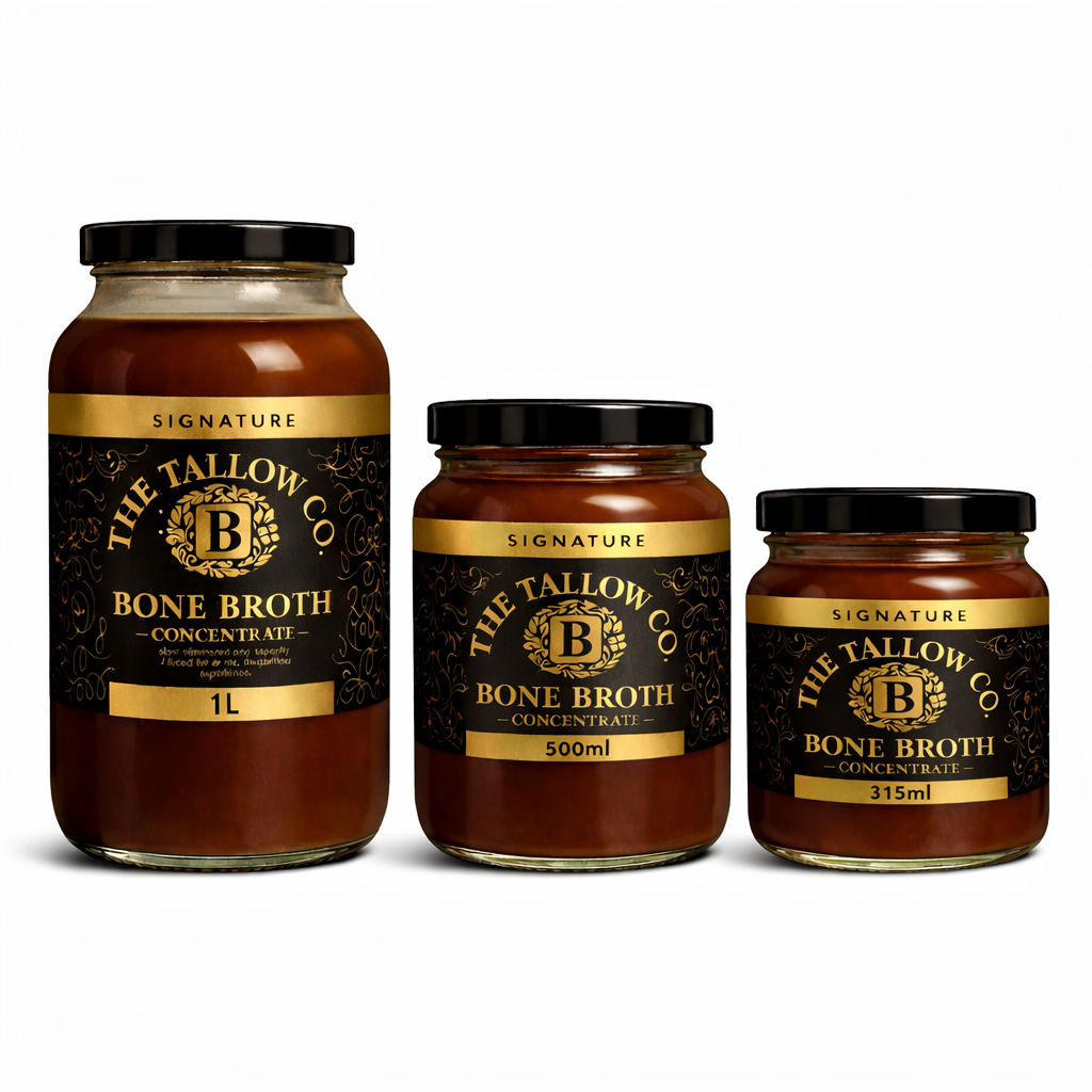 Bone broth the tallow co