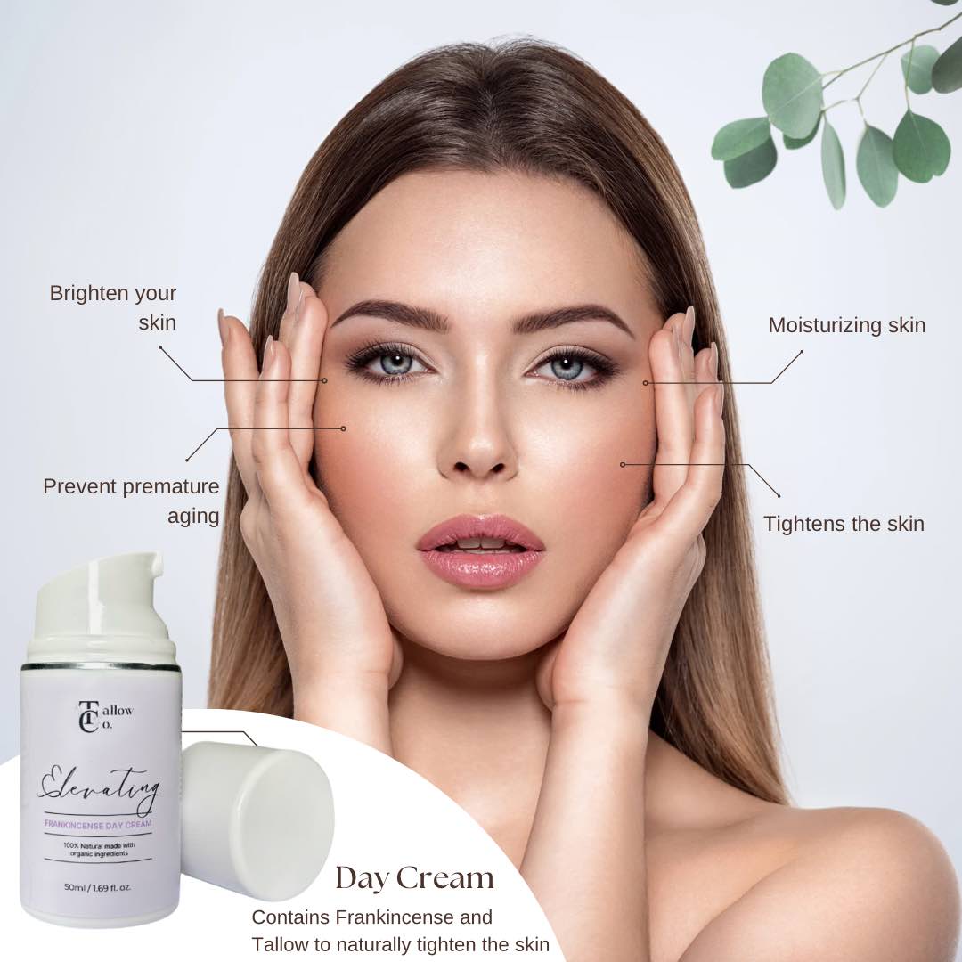 Tallow Day Cream with Frankincense | The Tallow Co.