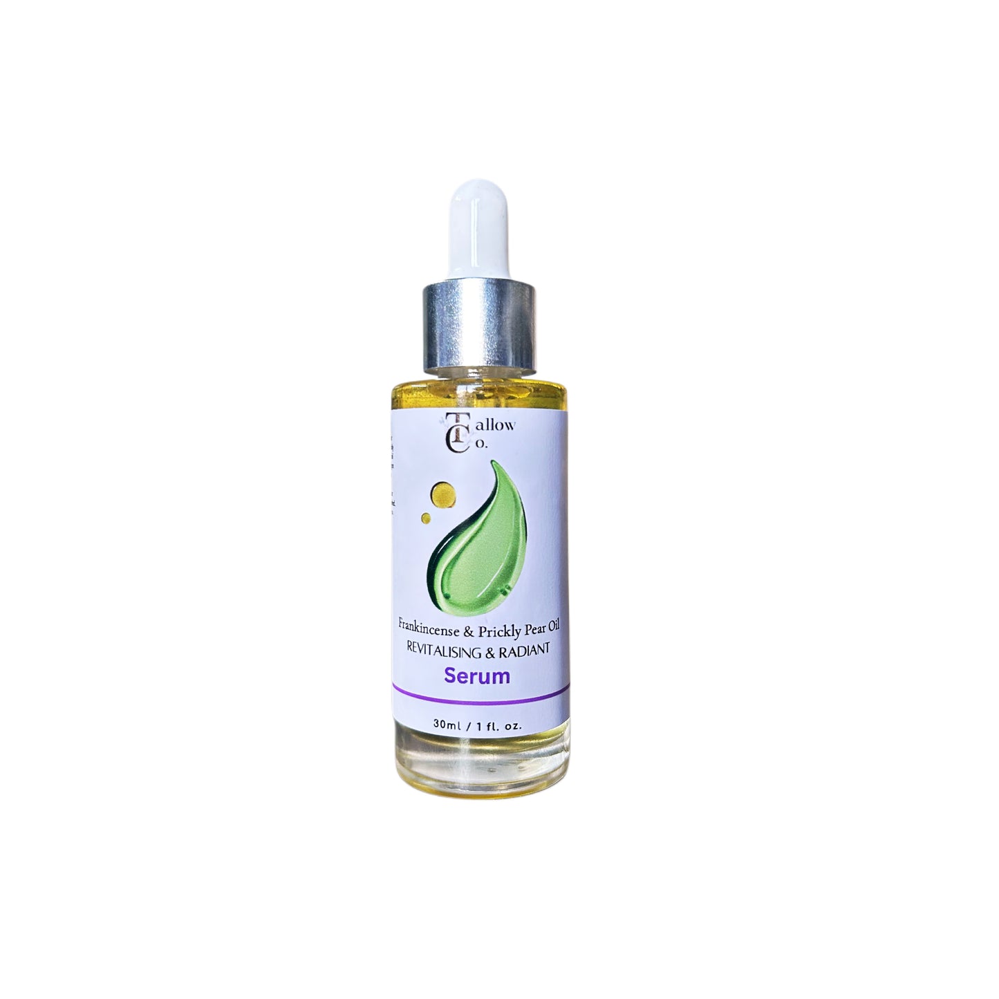 Revitalizing Serum with Prickly Pear oil and Frankincense - The Tallow Co.