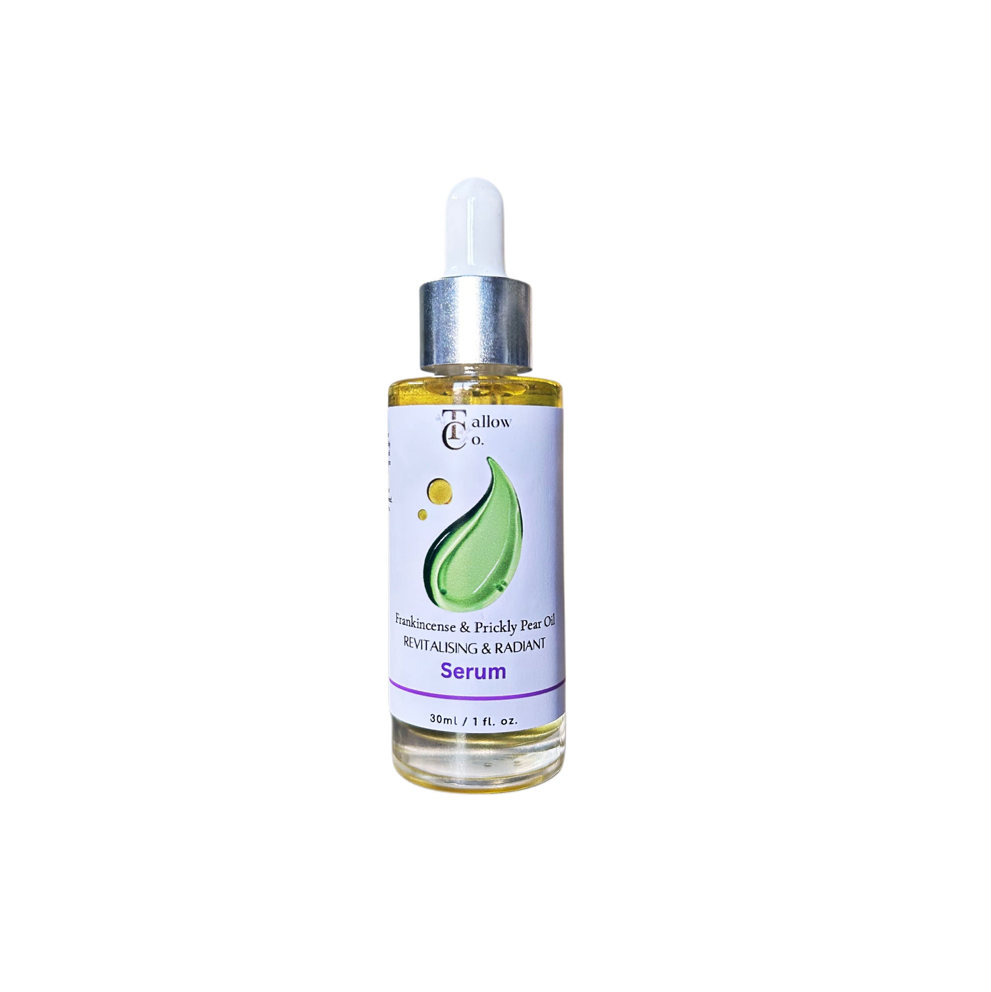 Revitalizing Serum with Prickly Pear oil and Frankincense - The Tallow Co.