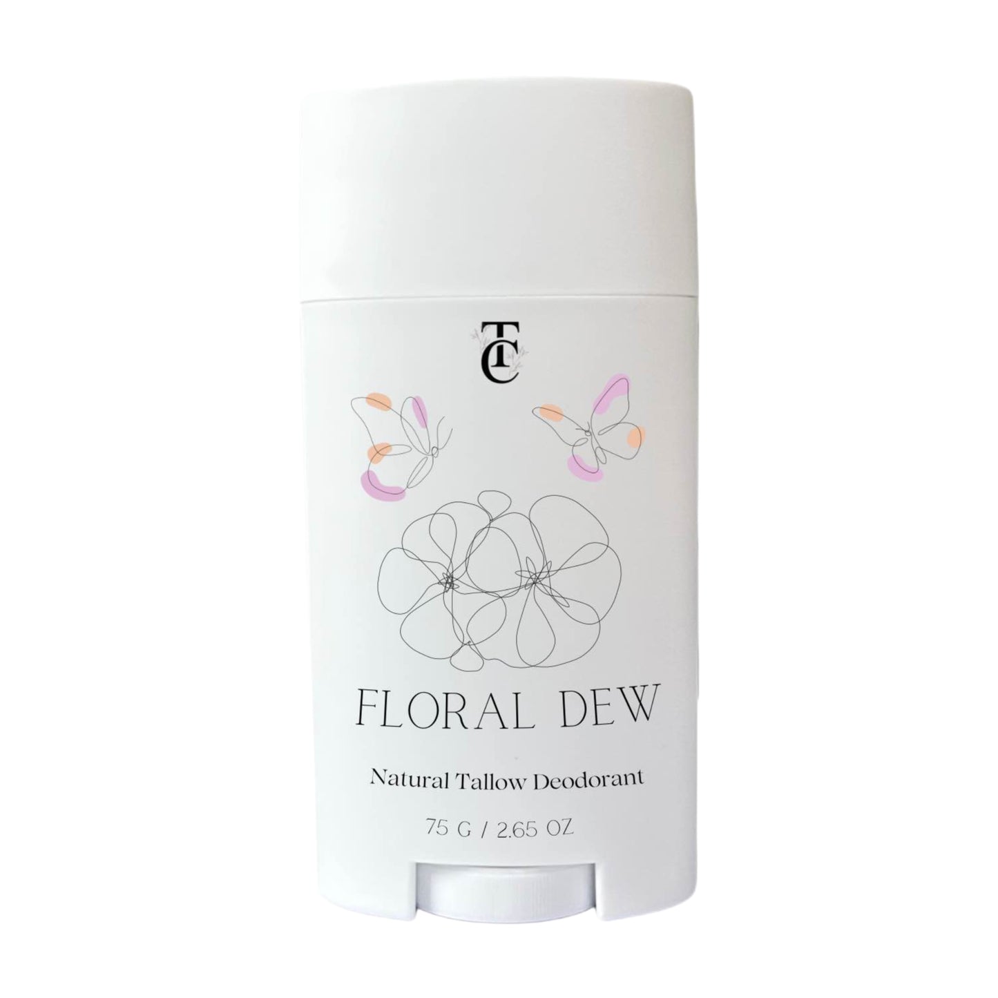 The Tallow Co. Natural Tallow Deodorant Floral Dew