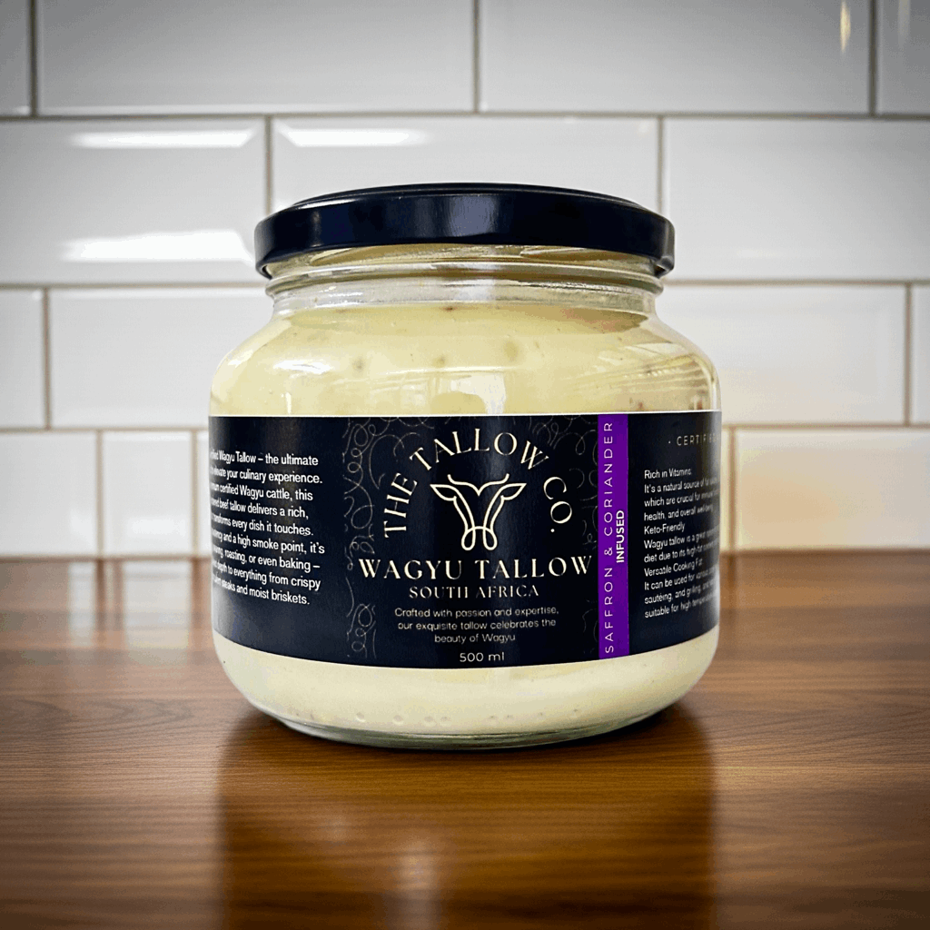 Saffron & Coriander Infused Wagyu Tallow 500ml