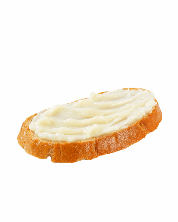Pork lard on bread