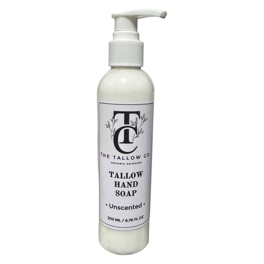 Tallow Liquid Hand Soap - Unscented