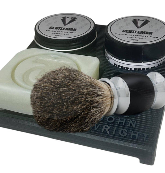 Gentleman Tallow Shaving Collection     -QUARTZ- - The Tallow Co.