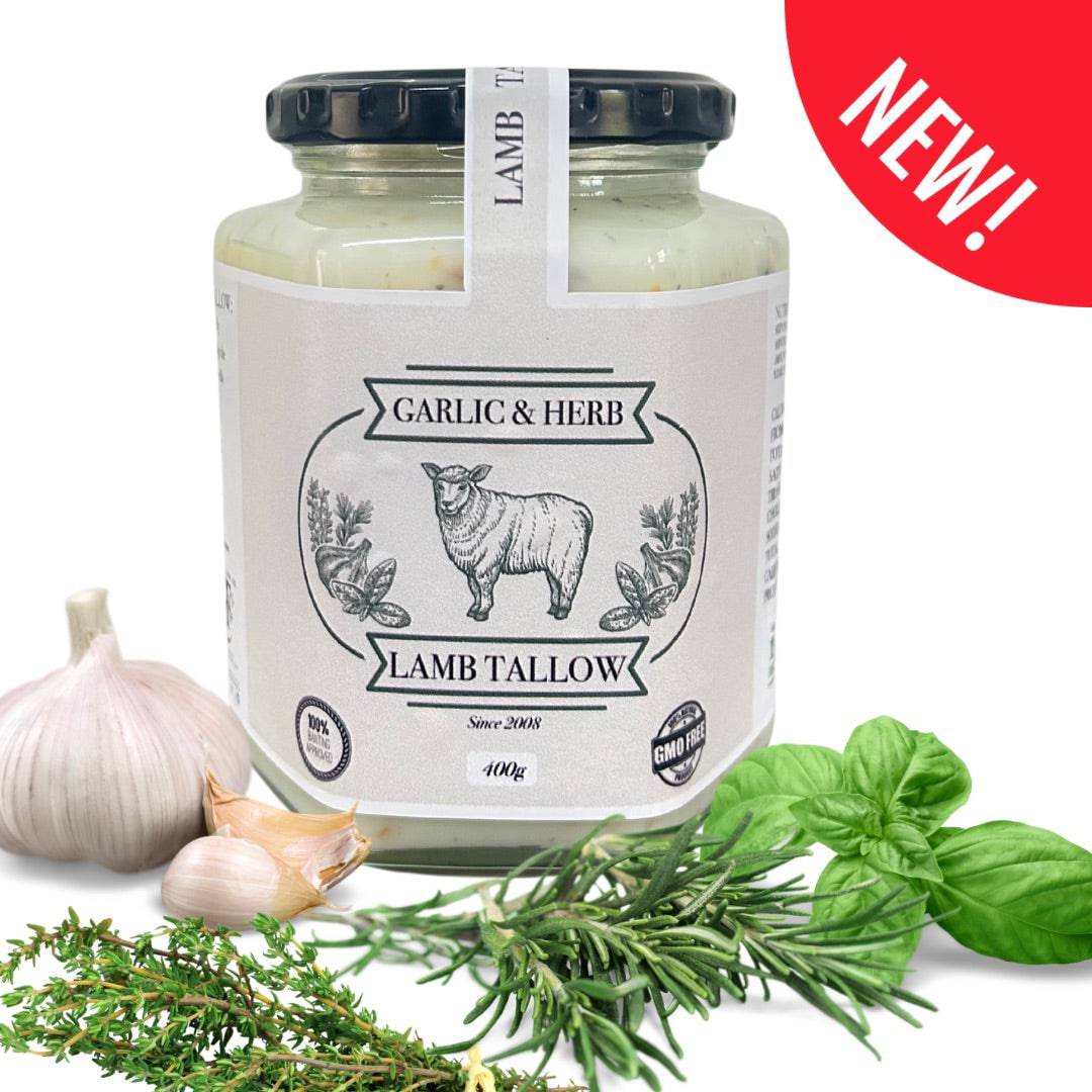 Premium Lamb Tallow Garlic & Herb